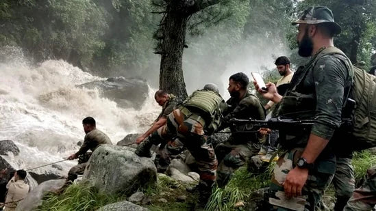 Kishtwar Cloudburst: Indian Army and Agencies Launch Extensive Rescue Operations After Tragic Flash Floods