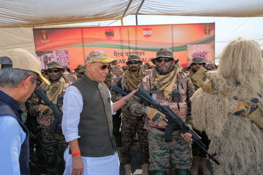 Indian Army Unveils First Official Images of Bhairav Battalion Commandos
