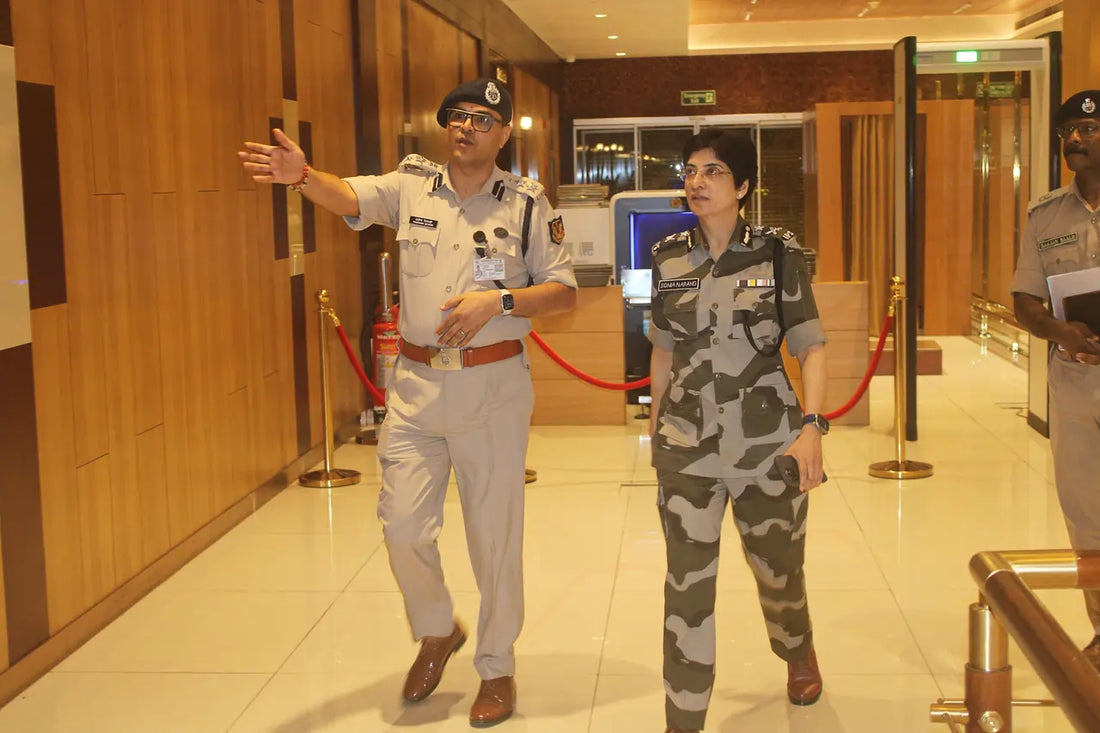 IG Sonia Narang Conducts Security Review at Cochin Airport, Praises CISF Personnel for Professionalism