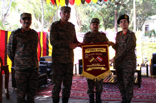 Lt Gen PK Mishra Applauds 150 General Hospital's Service in Operation Sindoor