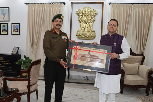 Uttarakhand CM Pushkar Singh Dhami Reaffirms Support During Indian Military Academy Visit