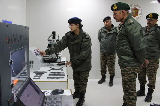 Lt Gen Hitesh Bhalla Opens Advanced Technology Facility at Leh's Army Highland Eagles Workshop