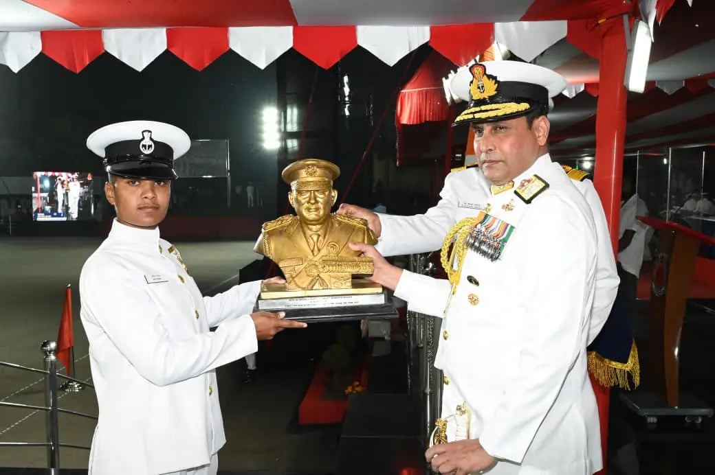INS Chilka Passing Out Parade 02/25: Outstanding Agniveers Honored as 2,172 Trainees Graduate