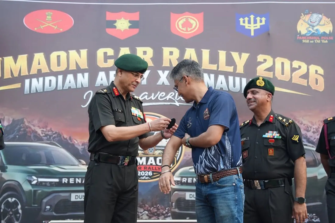 Lt Gen DG Mishra Flags Off Kumaon Car Rally 2.0 to Adi Kailash, Om Parvat, Lipulekh Pass