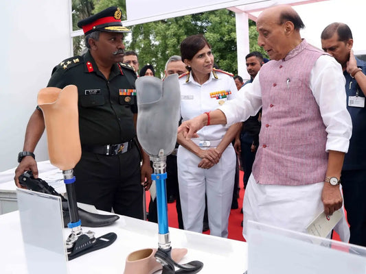 Rajnath Singh Reviews Innovative Military Healthcare Advancements at Army Hospital