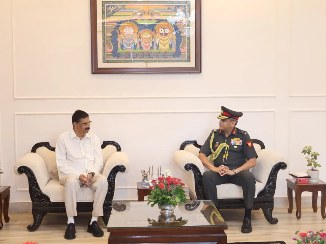 Lt Gen Anindya Sengupta and Odisha Governor Discuss Enhancements for Ex-Servicemen Welfare Programs