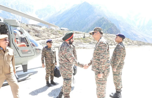 Lt Gen Harpal Singh Assesses Border Infrastructure and Troop Readiness in Kumaon Sector