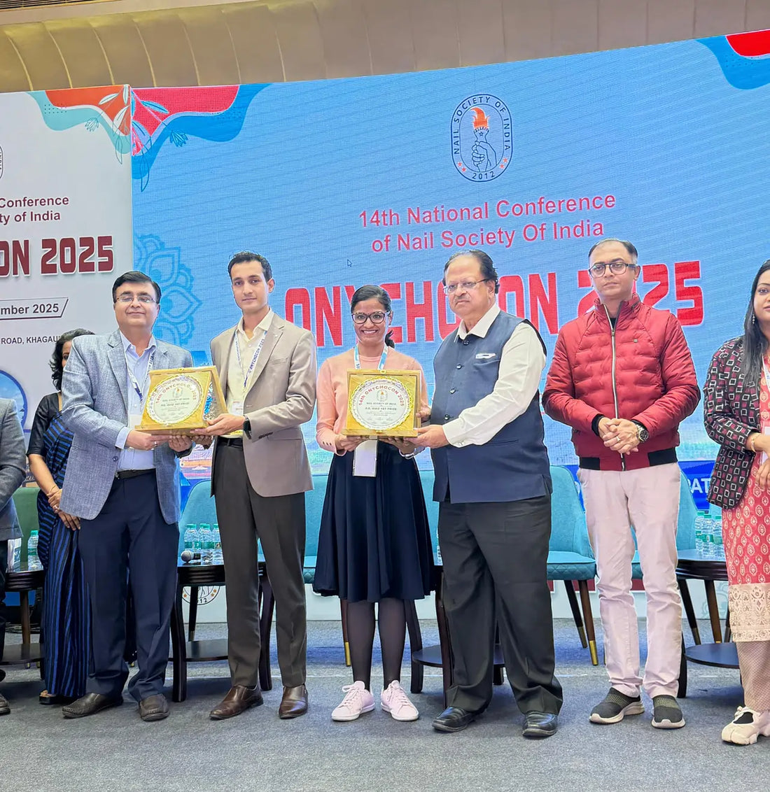 AFMC Pune Dermatology Residents Triumph at National Quiz During Onychocon 2025