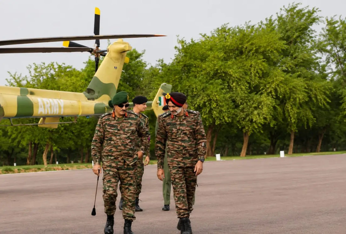 Lt Gen Rajesh Pushkar Assesses White Tiger Division's Combat Readiness and Technological Advancements at Jhansi