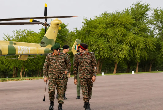Lt Gen Rajesh Pushkar Assesses White Tiger Division's Combat Readiness and Technological Advancements at Jhansi
