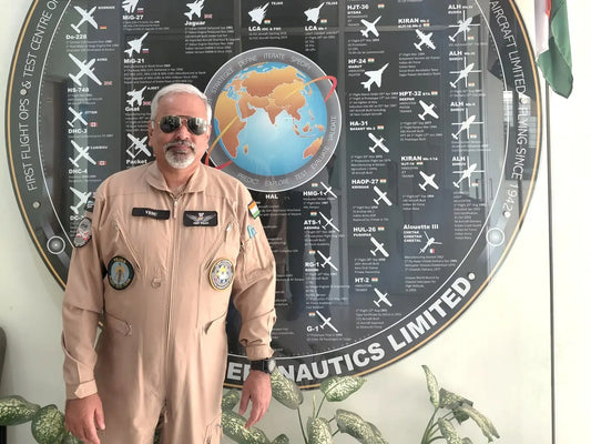 Group Captain K K Venugopal Elected First Indian Fellow of Society of Experimental Test Pilots