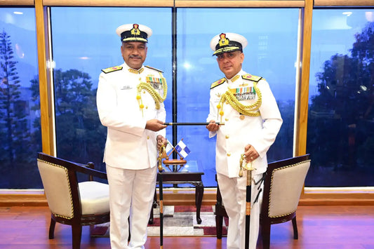 Vice Admiral Alok Ananda Takes Command of Indian Naval Academy