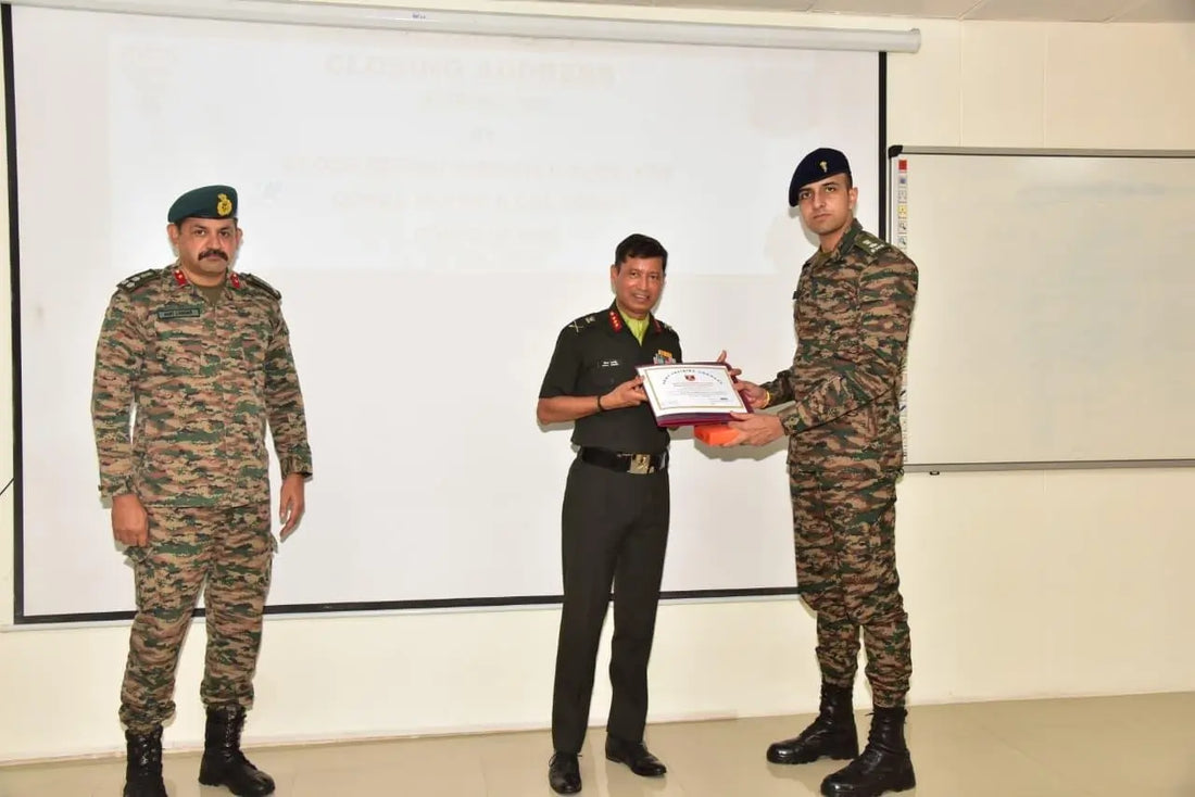 Lt Col Ankur Tyagi Awarded GOC-in-C ARTRAC Book Prize as Lt Gen Varshney Emphasizes Ethical Leadership in Military Careers