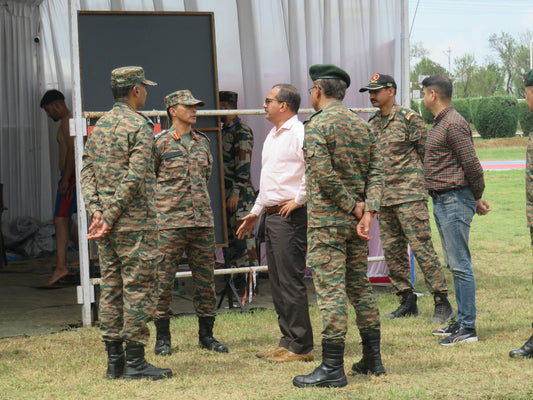 Lt General Vijay B Nair Observes Increased Kashmiri Participation at Agniveer Recruitment Rally