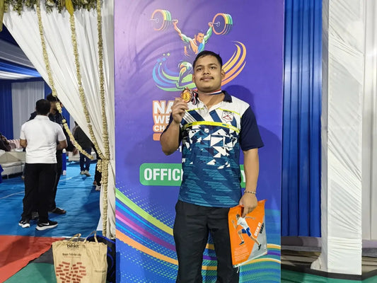 Havildar Suditay Boruah Secures Bronze in National Weightlifting Championship