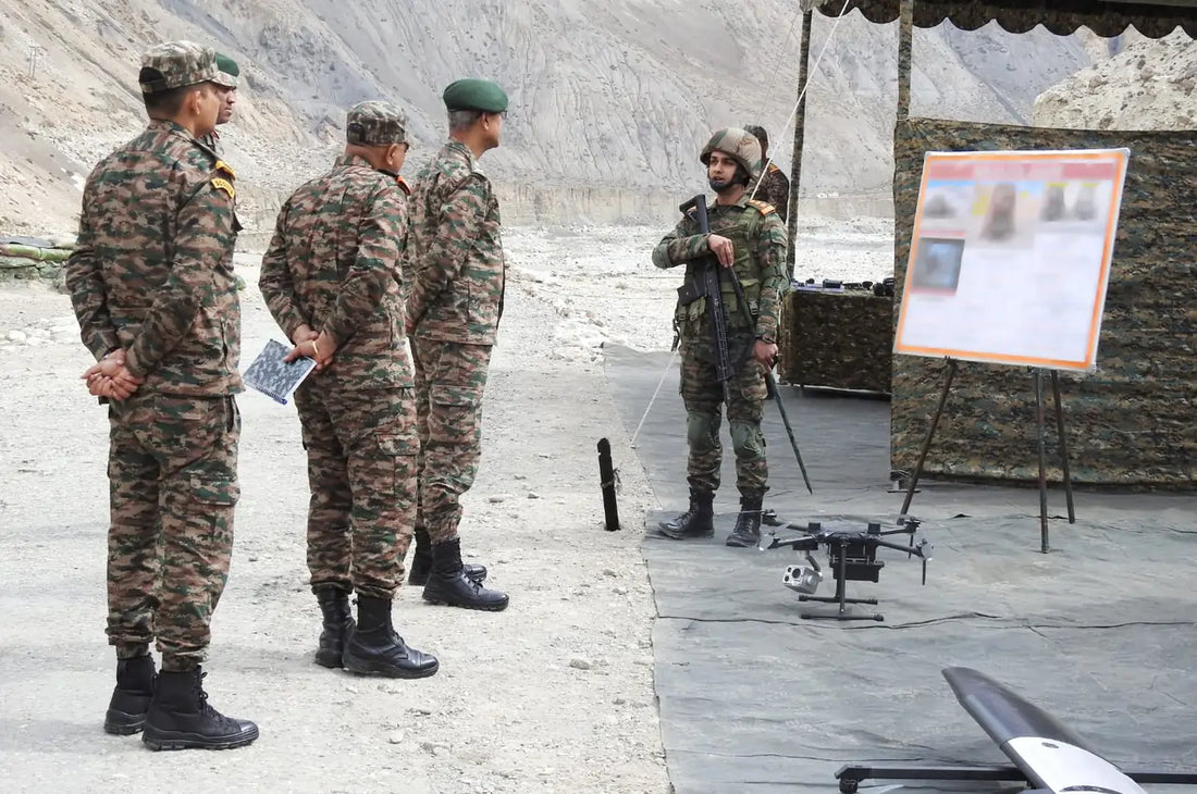 Lt Gen DG Misra Assesses Operational Readiness at LAC in Himachal Sector