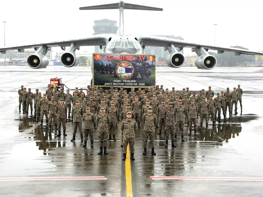 Indian Army Contingent Departs for Thailand for MAITREE-XV Joint Exercise