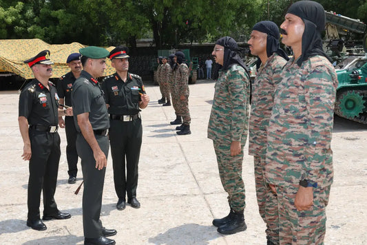 GOC Evaluates Readiness and Capabilities of Air Defence Unit in Dot On Target Division