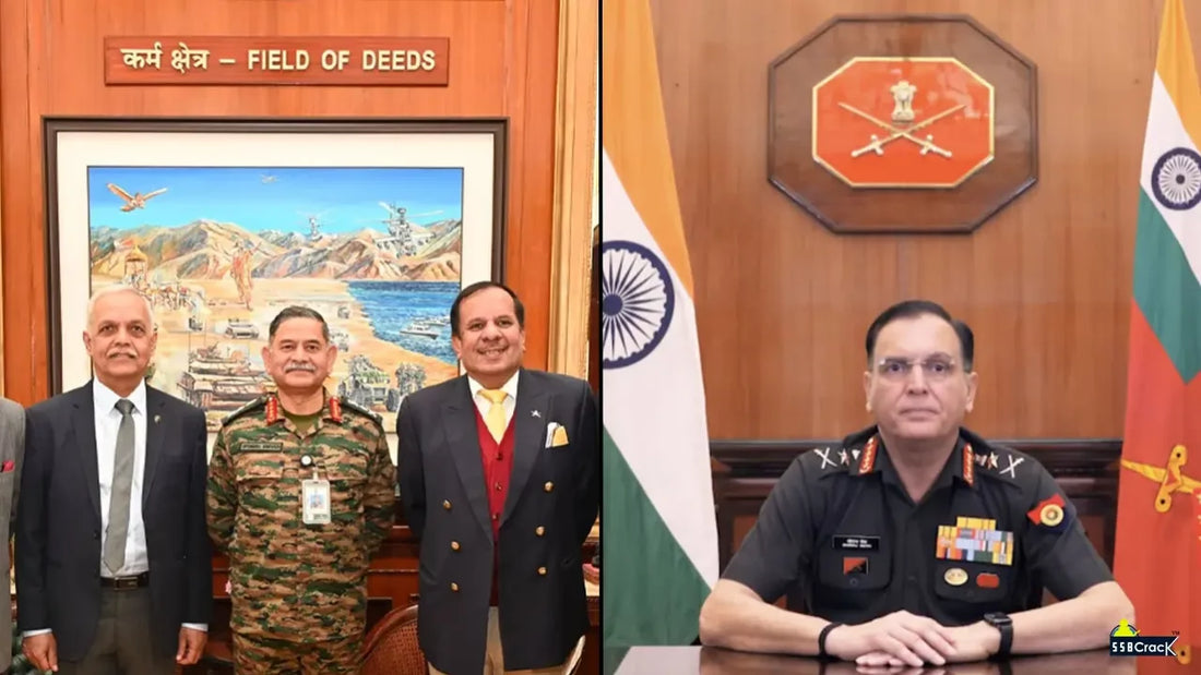 'Karam Kshetra' Painting Replaced by Indian Army Insignia in South Block Lounge