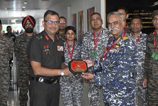 Higher Defence Management Course 21 Participants Visit Sapta Shakti Command Headquarters for Strategic Insights