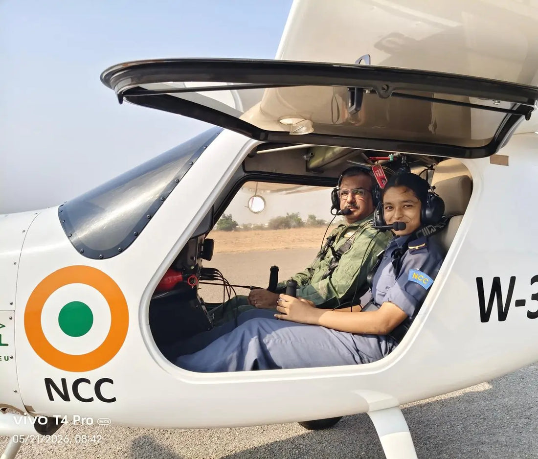 Air Commodore Narsingh Sailani's Visit Inspires Cadets at 1 (T) Air Squadron NCC Camp in Nadirgul