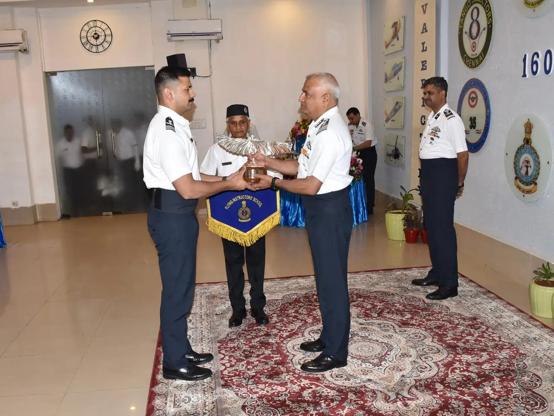 59 Officers Receive ‘Qualified Flying Instructor’ Badge at Tambaram Ceremony
