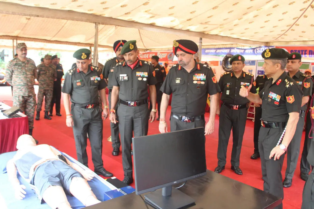 Lt Gen Pawan Chadha Visits Danapur Cantonment to Assess Training and Disaster Preparedness