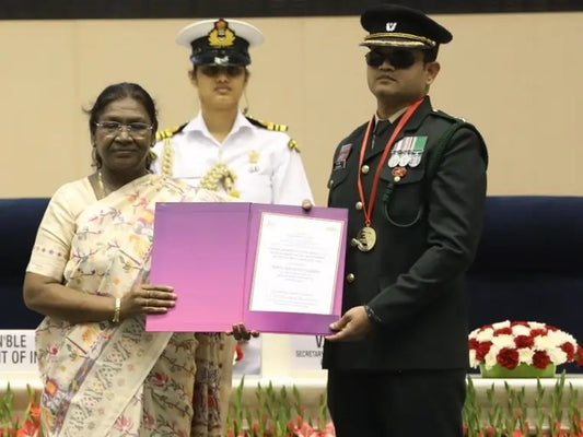 Lt Col Dwarakesh C Receives Prestigious 2025 National Disability Award for Exceptional Service