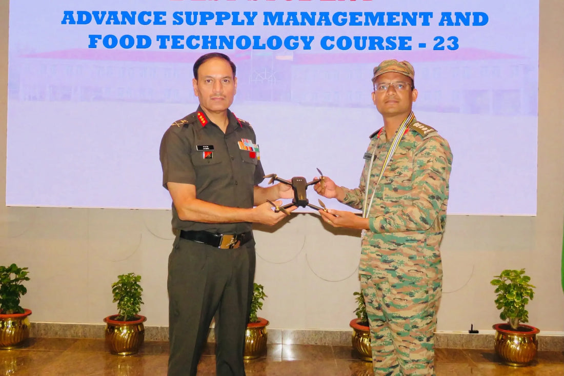 ASC Centre & College Completes Advanced Course in Supply Chain & Food Technology; Colonel Bhadouria Named Top Student