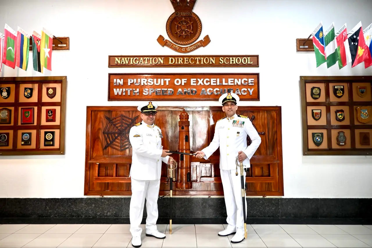 Captain Rahul Pawar Takes Command of Navigation Direction School