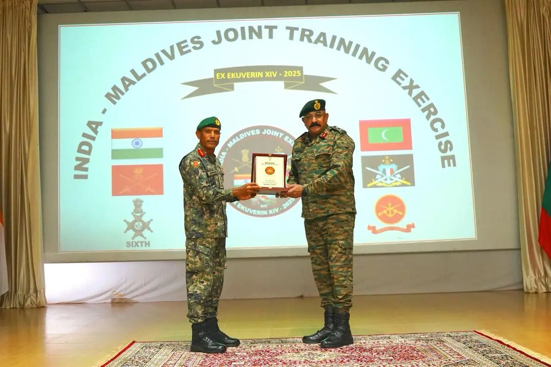 "India-Maldives Military Exercise Ex Ekuverin Concludes with Joint Validation in Thiruvananthapuram"