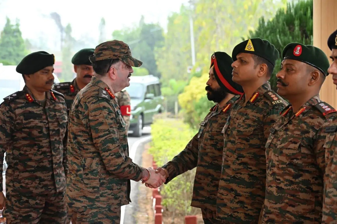 Lt Gen Abhijit S Pendharkar Assesses Operational Readiness of Albert Ekka Brigade in Agartala