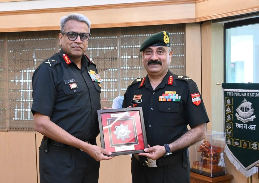 Lt Gen Yash Singh Ahlawat and Central Command Chief Discuss Operational Preparedness and Synergy