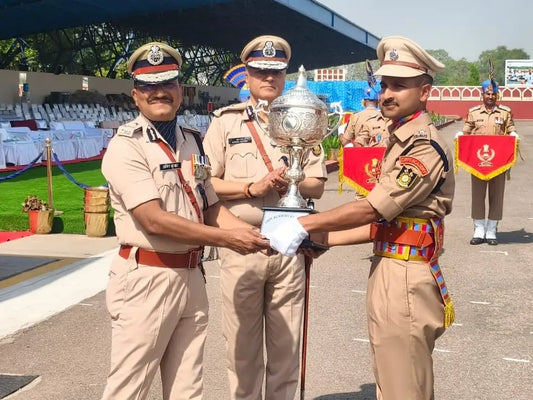 CRPF Academy Conducts Director’s Parade for 56th Batch DAGOs; 46 Officers Graduate