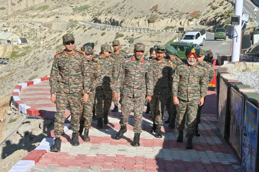 Lt Gen CJ Jayachandran Reviews Tripeak Brigade Readiness in Himachal Sector