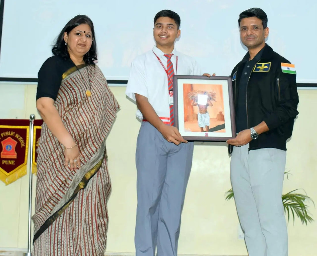 Group Captain Subhanshu Shukla Motivates Army Public School Pune Students with Space and Defence Insights
