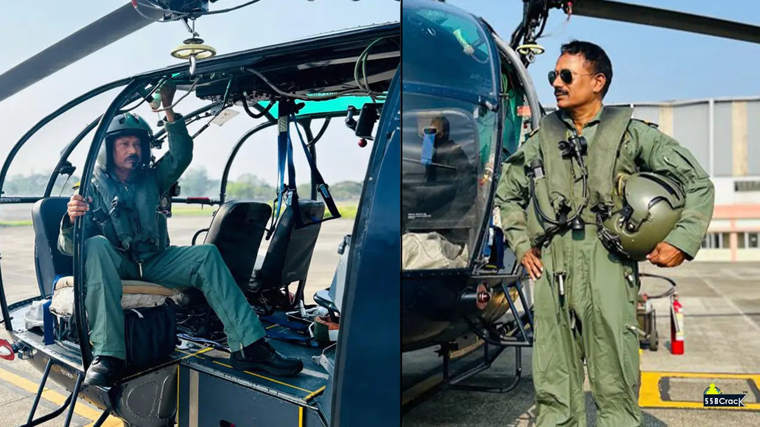 Indian Navy's Honorary Sub-Lieutenant Saroj Kumar Sharma Becomes Oldest Flight Diver Instructor at 56
