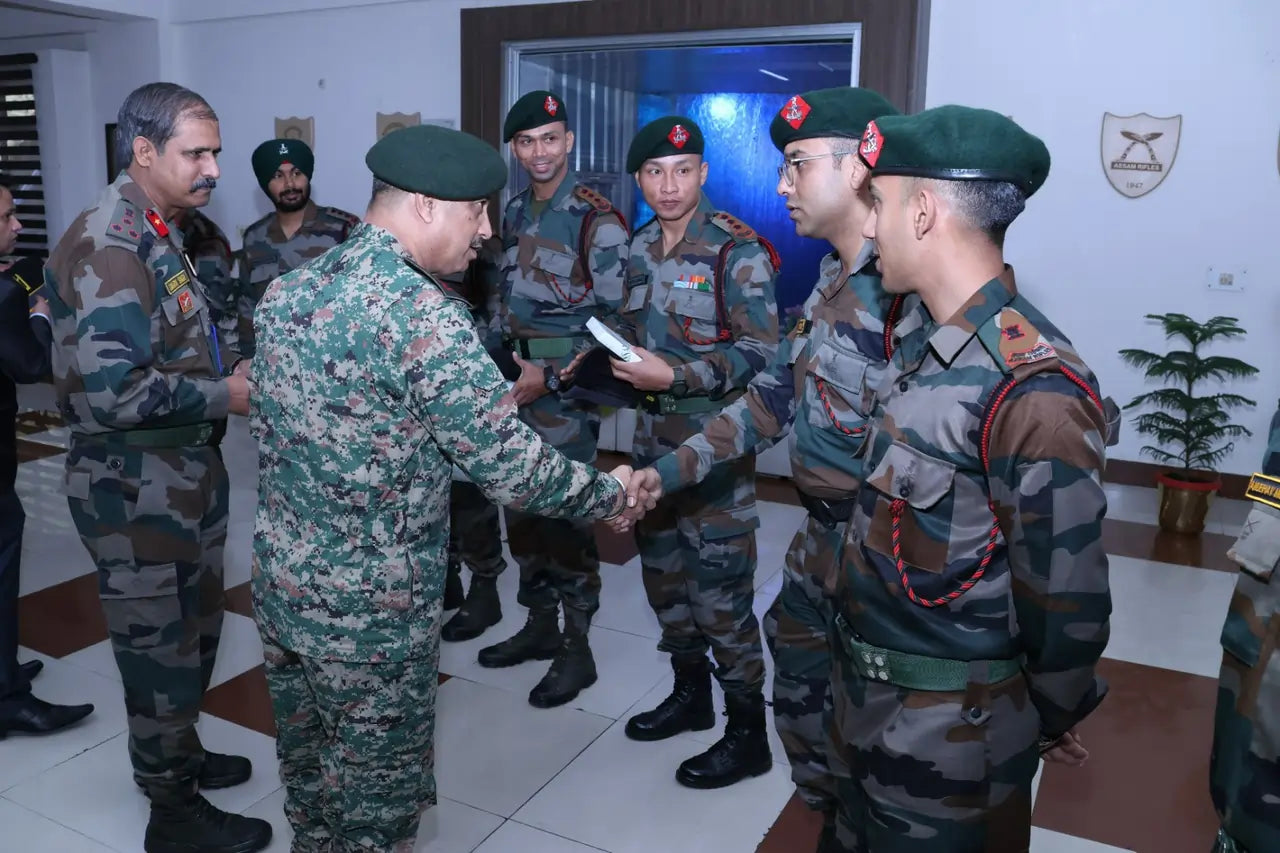 Assam Rifles Holds Orientation Programme for New Officers at Shillong ...