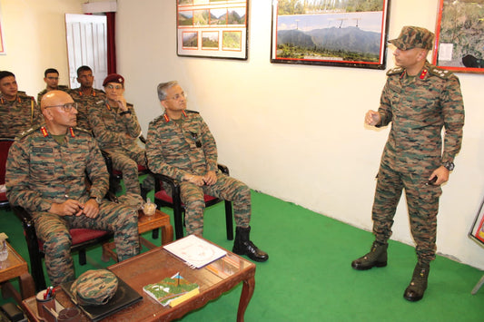 Northern Command Chief Evaluates Security Measures for Operation Shiva Ahead of Amarnath Yatra