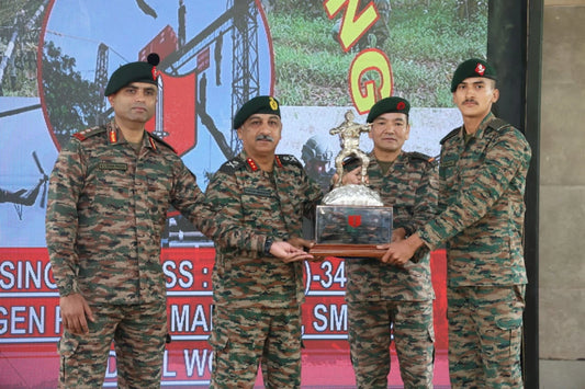 Commando Course Concludes at Junior Leaders Wing with Sepoy Rajendar Singh Khati Honored as Best Student