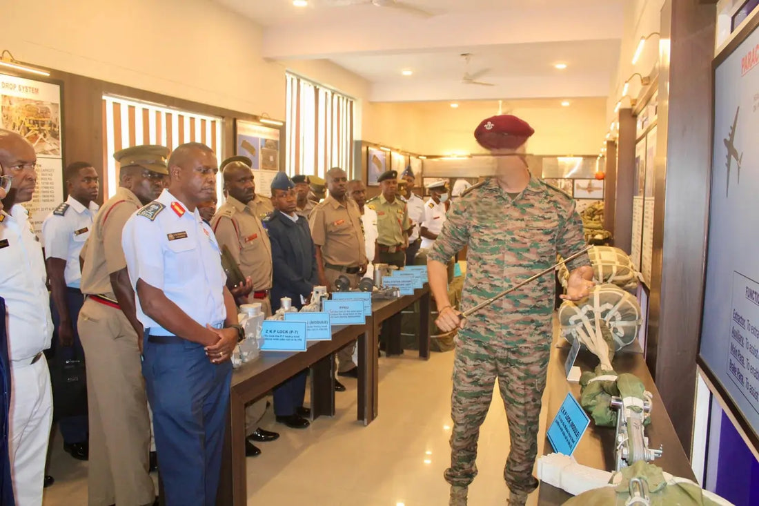 Kenyan Command College Delegation, Led by Maj Gen Kinuthia, Visits India's Shatrujeet Brigade