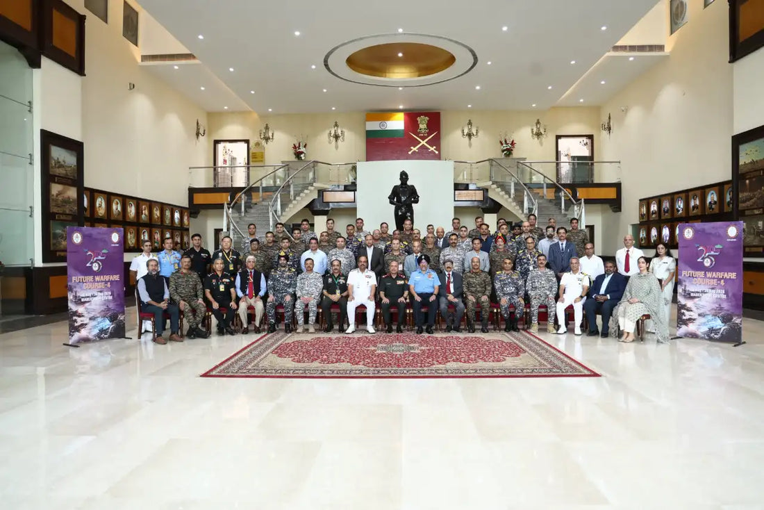 General N.S. Raja Subramani Launches Fourth Edition of Tri-Services Future Warfare Course