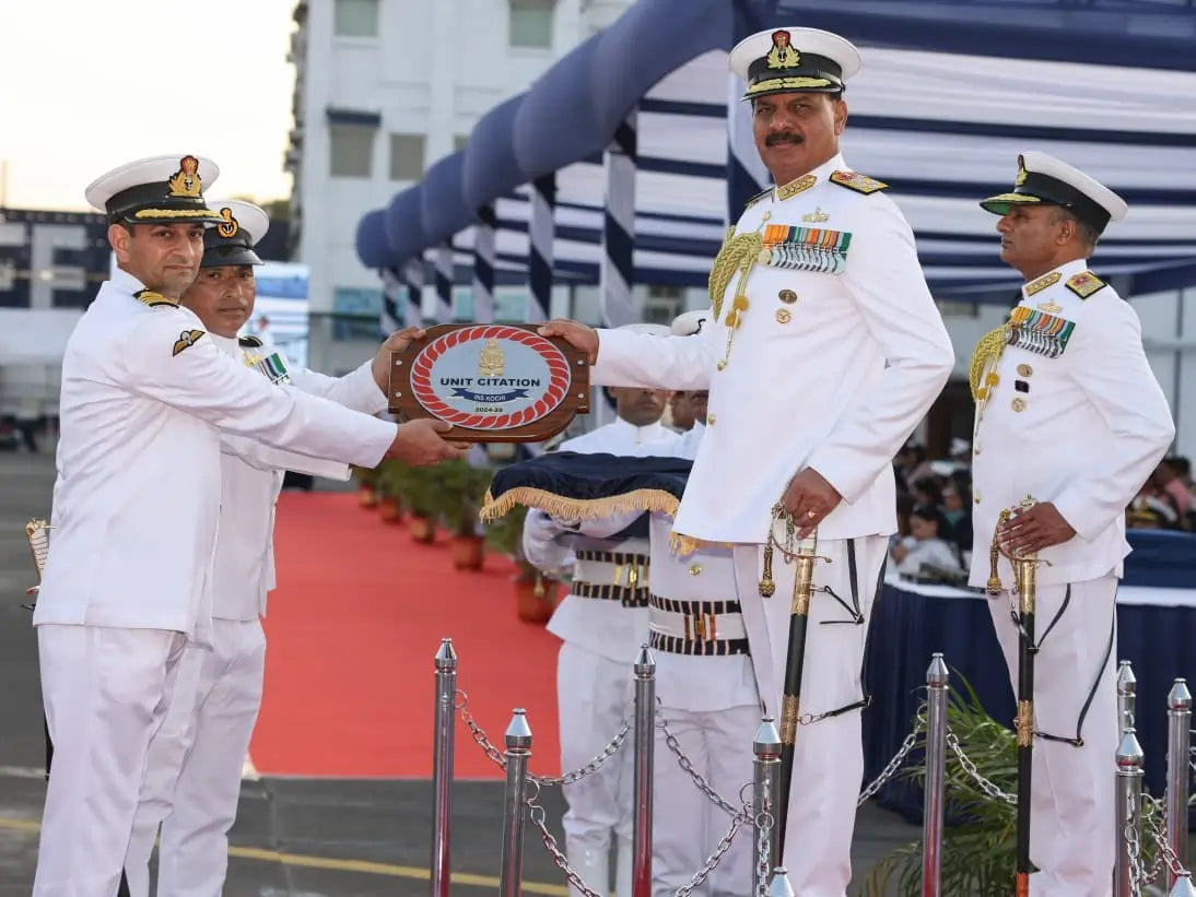 Admiral Dinesh K Tripathi Awards Gallantry and Service Honors at Naval Investiture Ceremony 2026