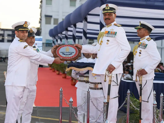 Admiral Dinesh K Tripathi Awards Gallantry and Service Honors at Naval Investiture Ceremony 2026