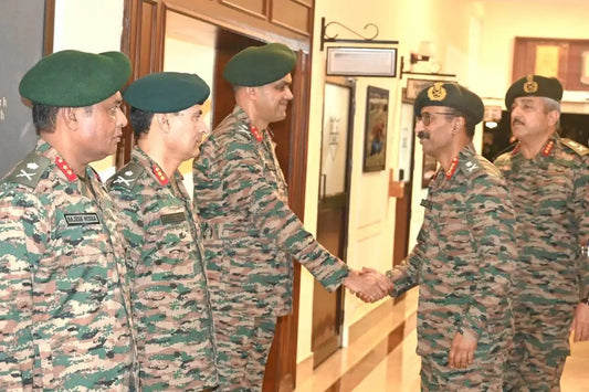 Lt Gen VMB Krishnan Visits Tezpur and Sukna, Meets Gajraj and Trishakti Corps Troops