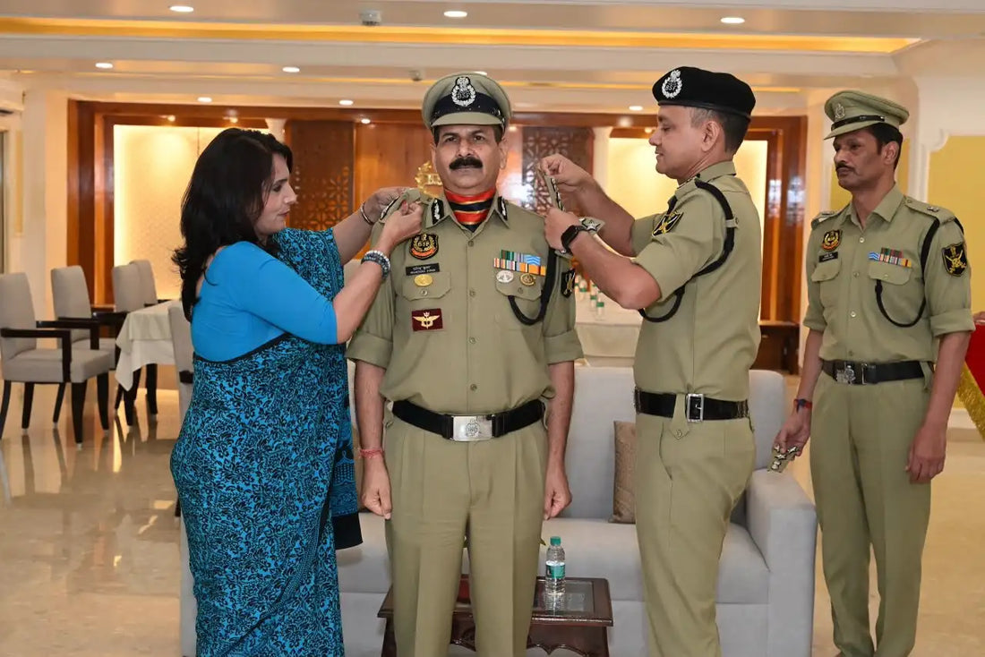 BSF Promotes Three Commandants to DIG Rank at New Delhi Ceremony