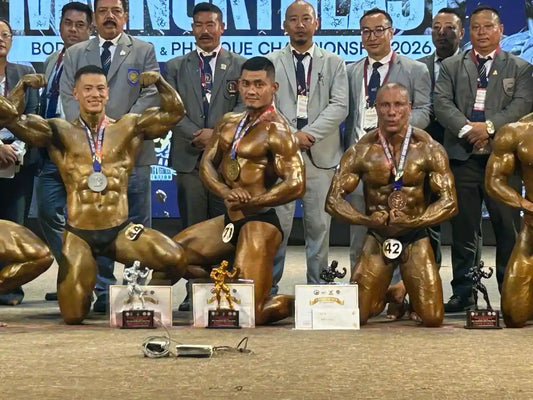 Indian Army’s Havildar Vikash Chettri Wins Bronze at Mr North East Bodybuilding Championship