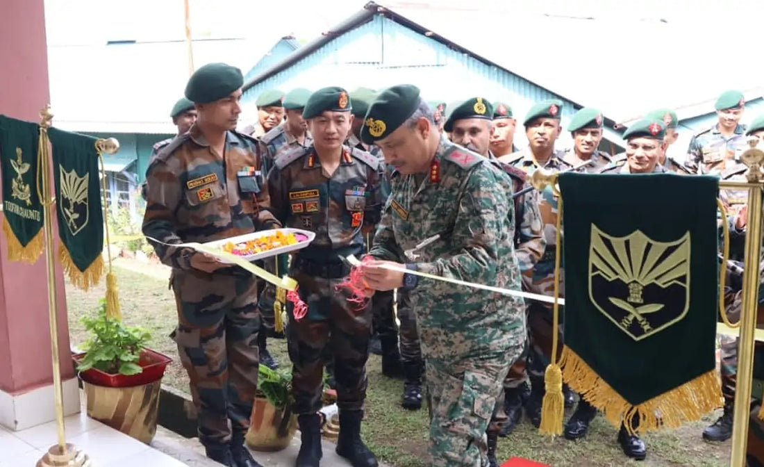 Lt Gen Vikas Lakhera Reviews Operational Readiness of Zokhawsang Battalion in Mizoram