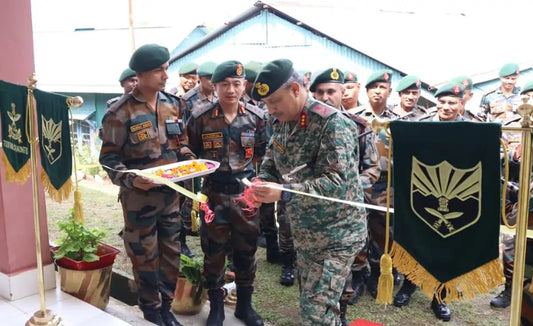 Lt Gen Vikas Lakhera Reviews Operational Readiness of Zokhawsang Battalion in Mizoram