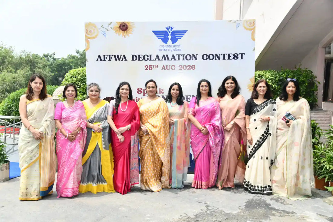 AFFWA Declamation Contest 2026 at New Delhi Showcases Young Air Force Talent and Public Speaking Skills